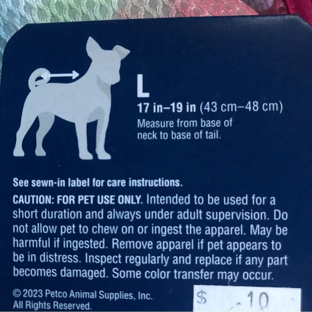 NWT Youly cooling dog vest L
